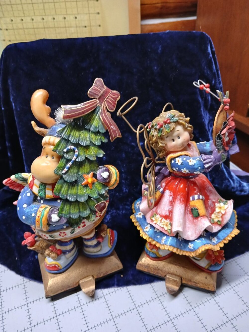 2 Christmas Stocking Hangers